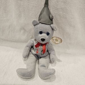 J C Celebrity Bears Born A Star 1999 Wizard Of Oz #41 TIN MAN 11½"